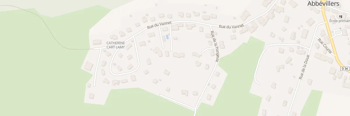 Plan du 27B Rue du Vannet à Abbévillers