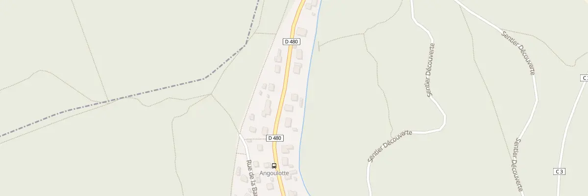 Plan du 16A Rue de Fesches Le Chatel à Dampierre-les-Bois