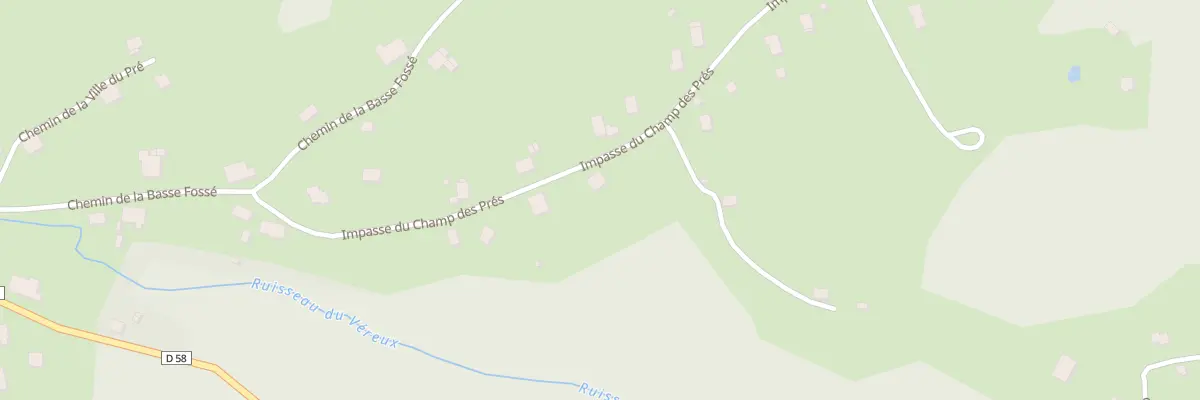 Plan du 274 Imp du Champ des Prés à Taintrux