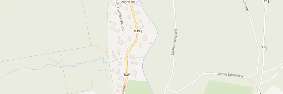 Plan du 6B Rue de Fesches Le Chatel à Dampierre-les-Bois