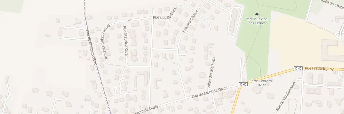 Plan du 5 Rue des Cedres à Beaucourt