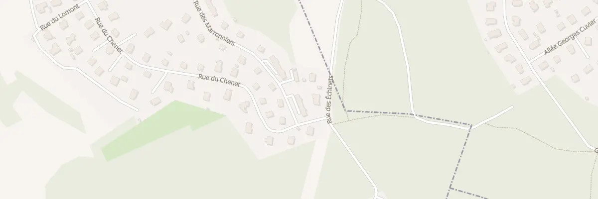 Plan du 29 Rue des Marronniers à Dasle