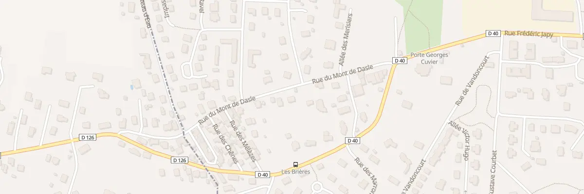 Plan du 7 Rue du Mont de Dasle à Beaucourt