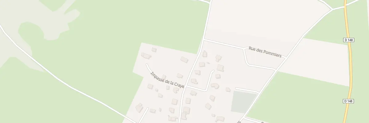 Plan du 25 Rue du Vesenay à Abbévillers