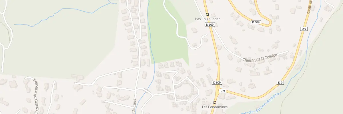 Plan du 141 Che du Haut Couloubrier à Auribeau-sur-Siagne