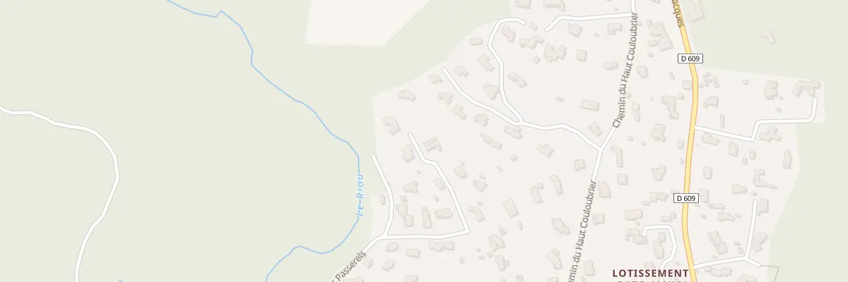 Plan du 663 Che des Passerels à Auribeau-sur-Siagne