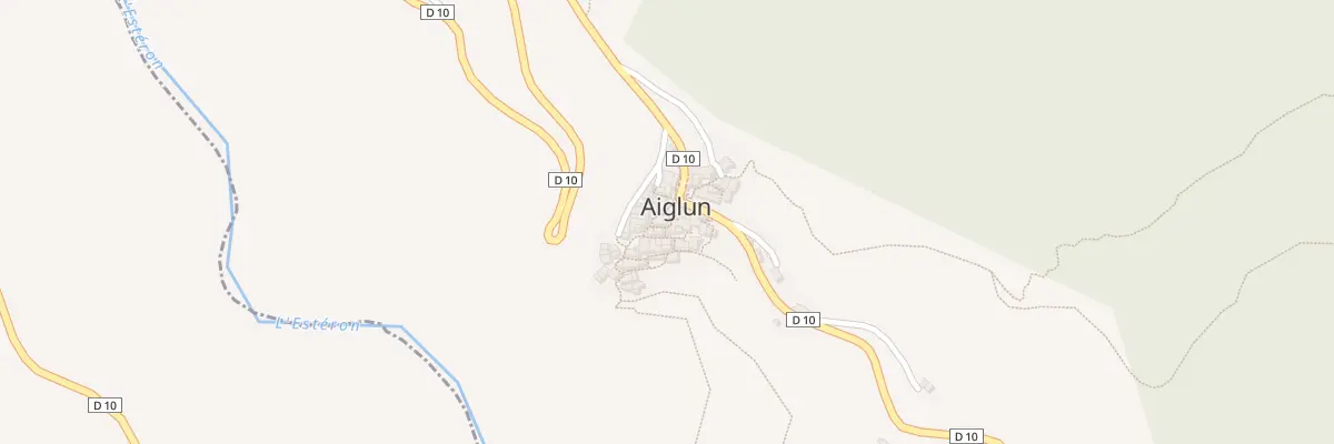 Plan du 1 Rue Frédéric Mistral à Aiglun