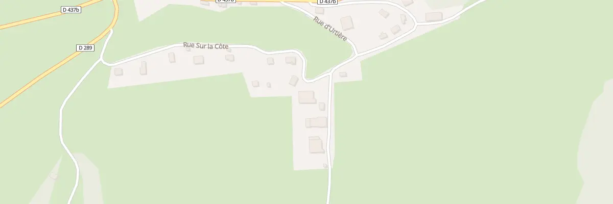 Plan du 2 Rue d’Urtière à Fessevillers