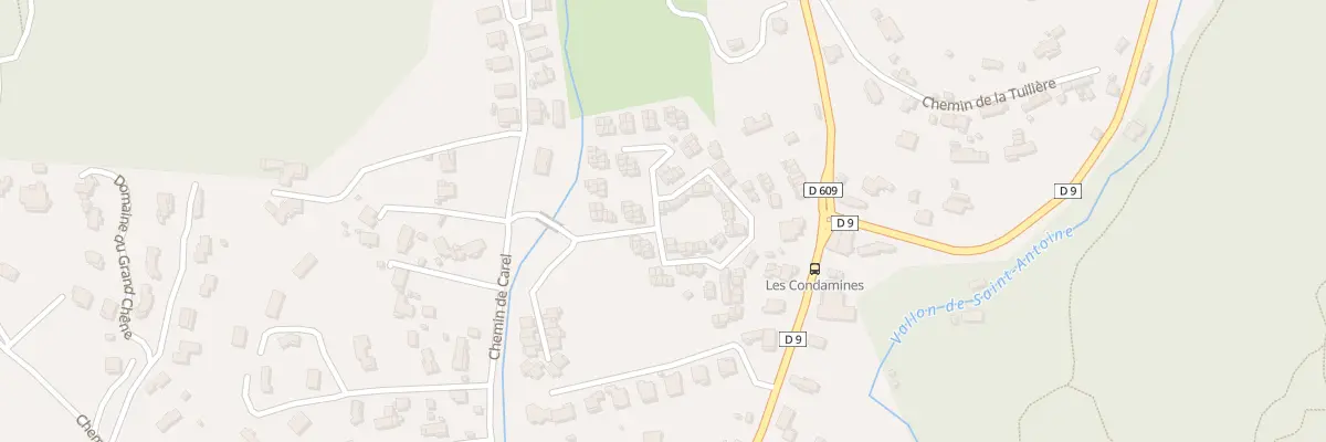 Plan du 236 Che de Carel à Auribeau-sur-Siagne