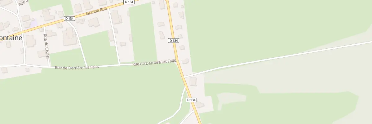 Plan du 11 Rue de la Louvière à Courtefontaine