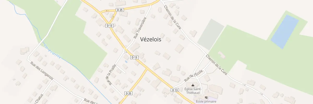 Plan du 184 Rue de Danjoutin à Vézelois