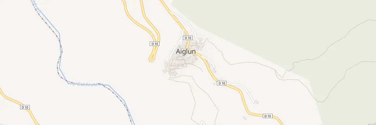 Plan du 5 Rue du Cercle à Aiglun
