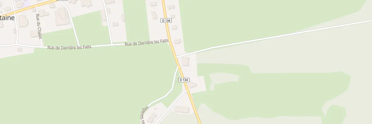 Plan du 13 Rue de la Louvière à Courtefontaine