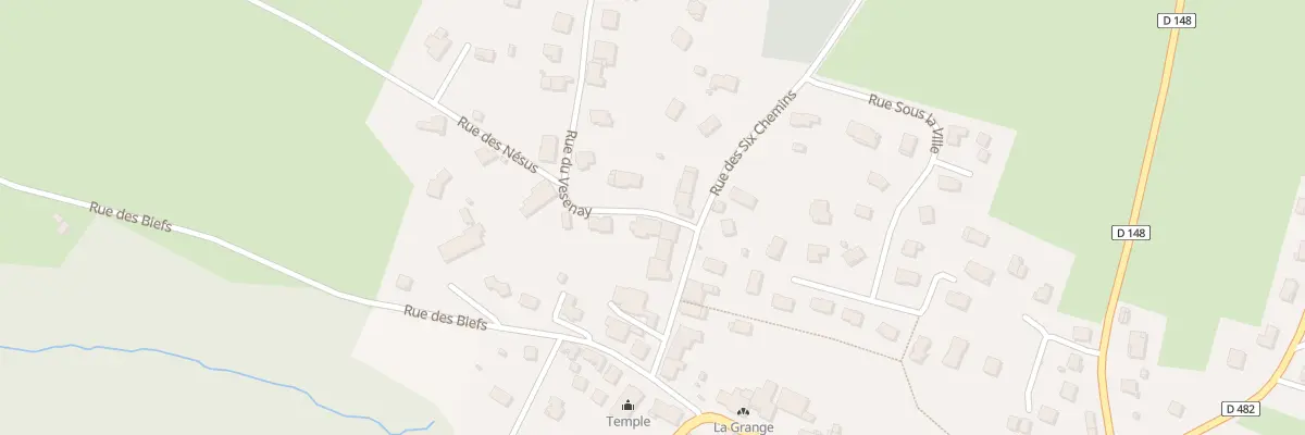 Plan du 11 Rue du Vesenay à Abbévillers