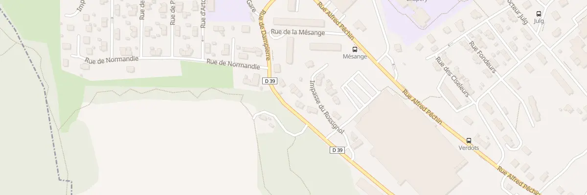 Plan du 24 Rue de Dampierre à Beaucourt