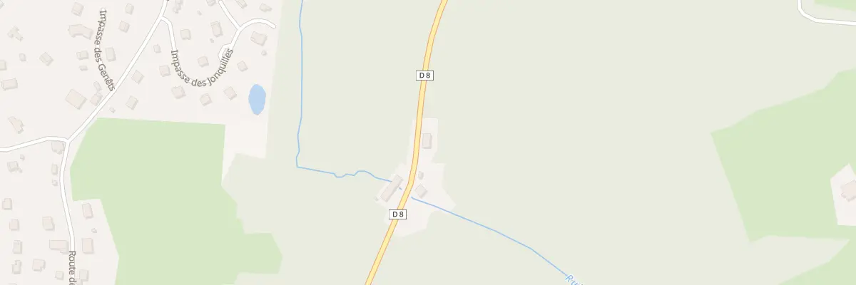 Plan du 61 Rte de Gérardmer à Gerbépal