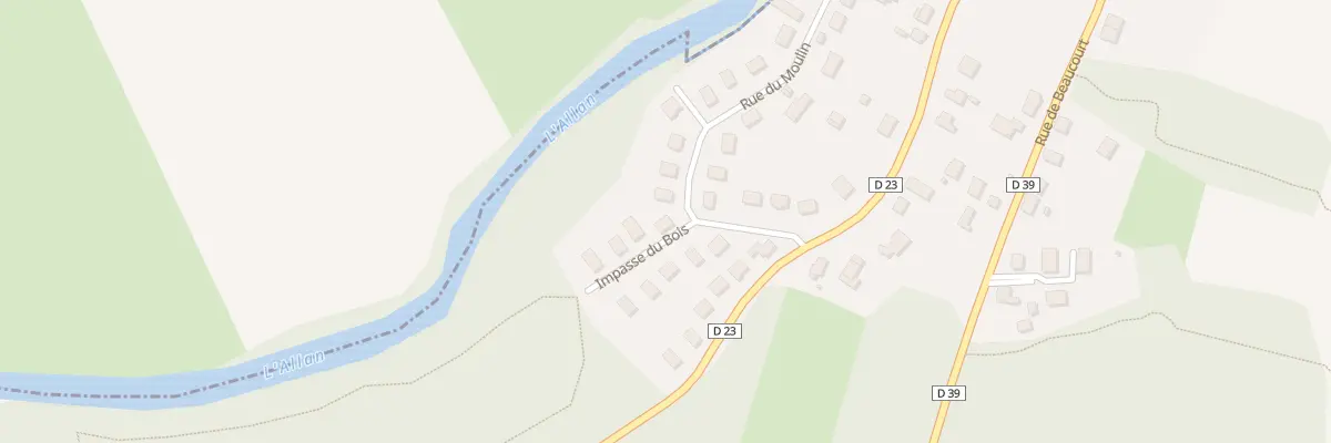 Plan du 2 Imp du Bois à Méziré