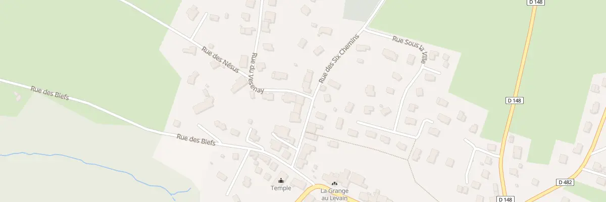 Plan du 9 Rue du Vesenay à Abbévillers