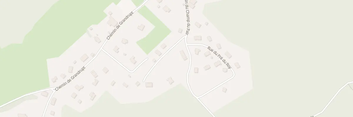 Plan du 22 Che du Champ du Pair à Saint-Dié-des-Vosges