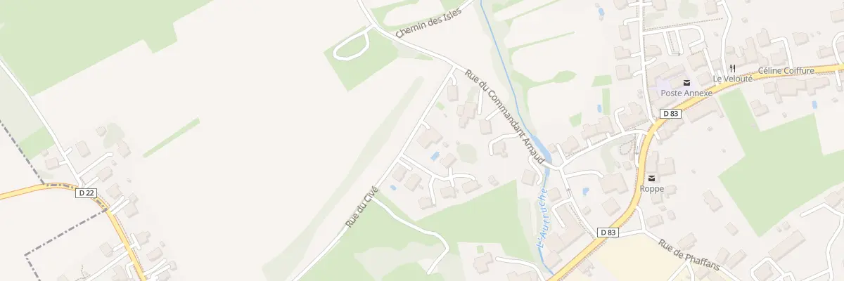 Plan du 1 Che du Civé à Roppe