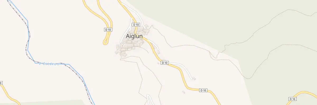 Plan du 1 Rte de la Chapelle à Aiglun