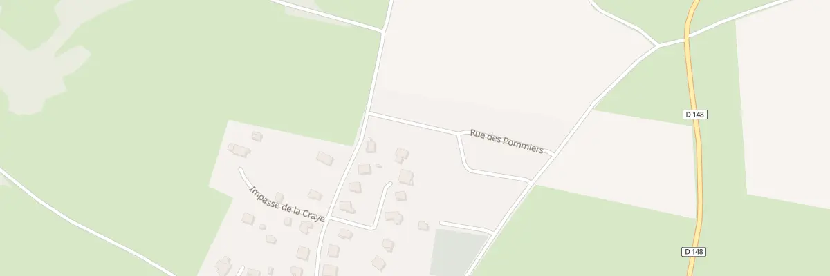 Plan du 4 Rue des Pommiers à Abbévillers