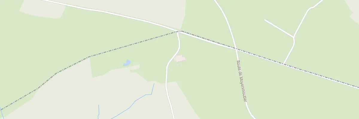 Plan du 1 Chene Pierrot à Hurbache