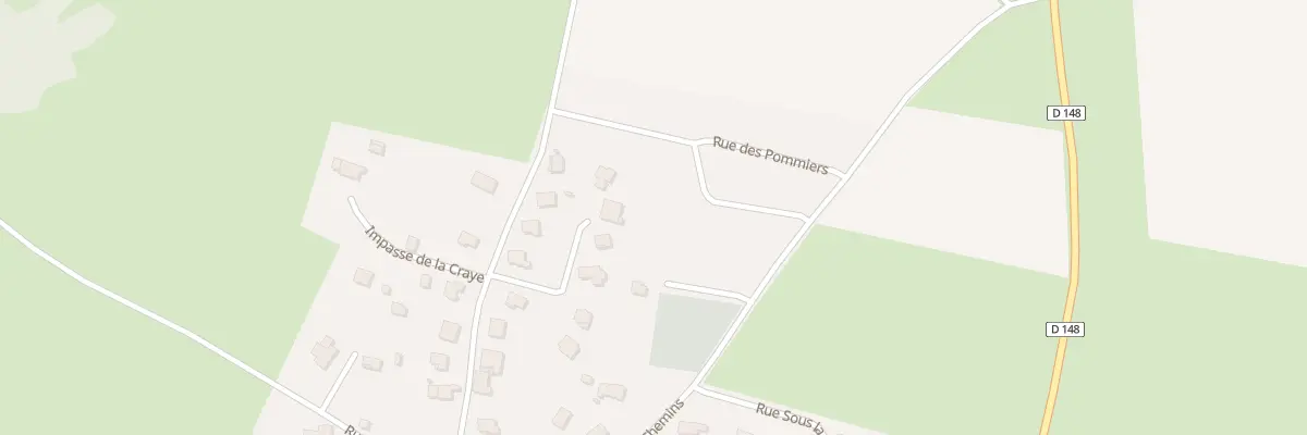 Plan du 8 Rue des Pommiers à Abbévillers