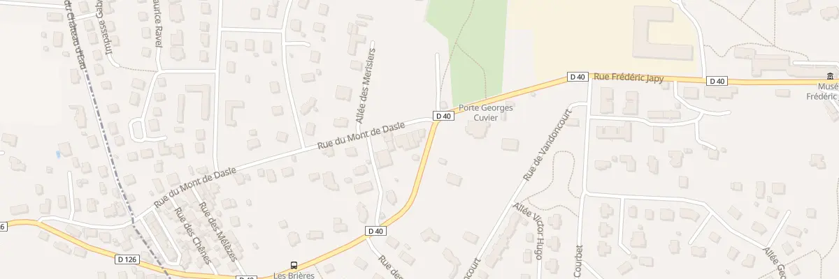 Plan du 1 Rue du Mont de Dasle à Beaucourt