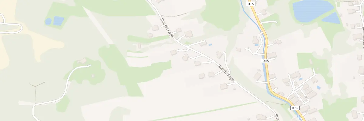 Plan du 25B Rue du Fayé à Étueffont
