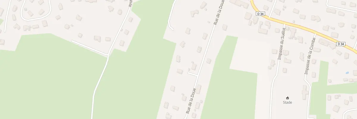 Plan du 26 Rue de la Doue à Abbévillers