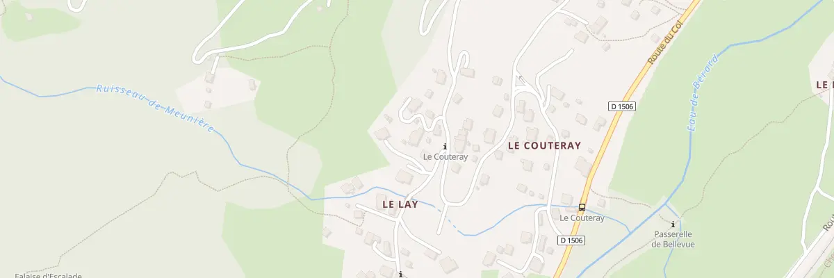 Plan du 39 Rte du Chante d’En Haut à Vallorcine