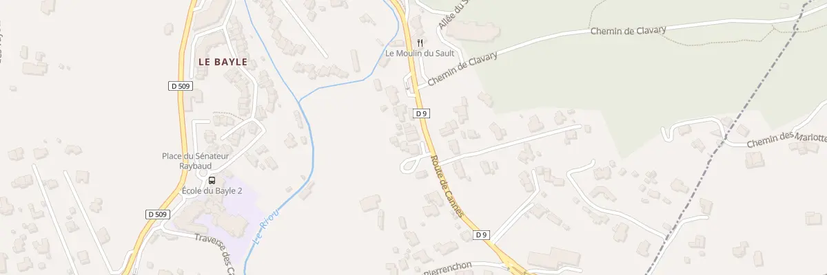 Plan du 330 Rte de Cannes à Auribeau-sur-Siagne