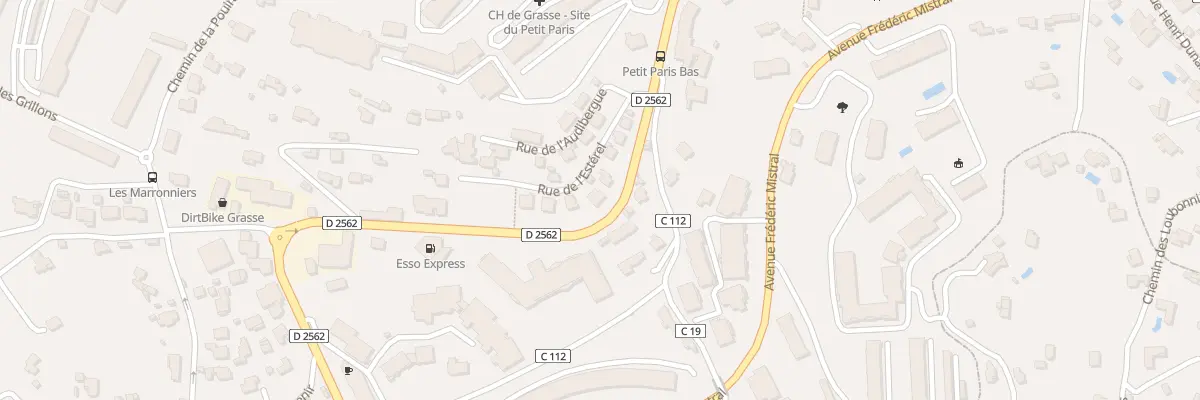 Plan du 9 Rue de l’Estérel à Grasse