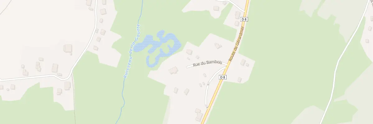 Plan du 12 Rue du Bambois à Gerbépal