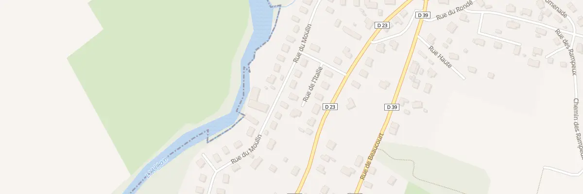 Plan du 17 Rue du Moulin à Méziré