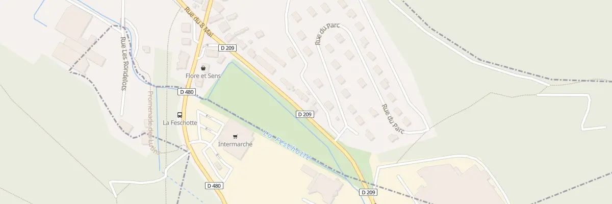 Plan du 38 Rue du Huit Mai à Fesches-le-Châtel