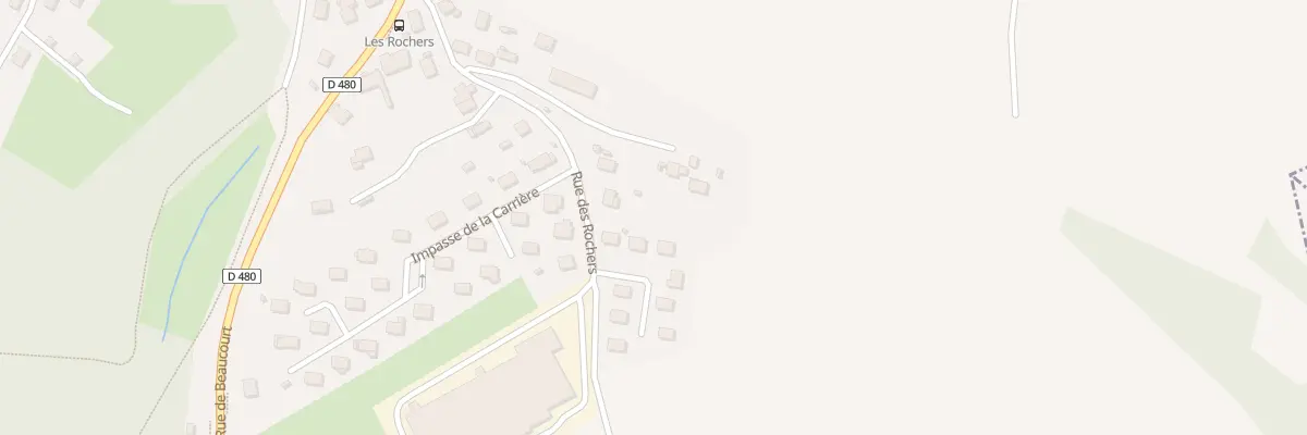 Plan du 15B Rue des Rochers à Dampierre-les-Bois