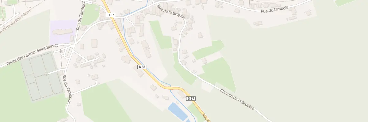 Plan du 19 Rue De La Bruyere à Moyenmoutier
