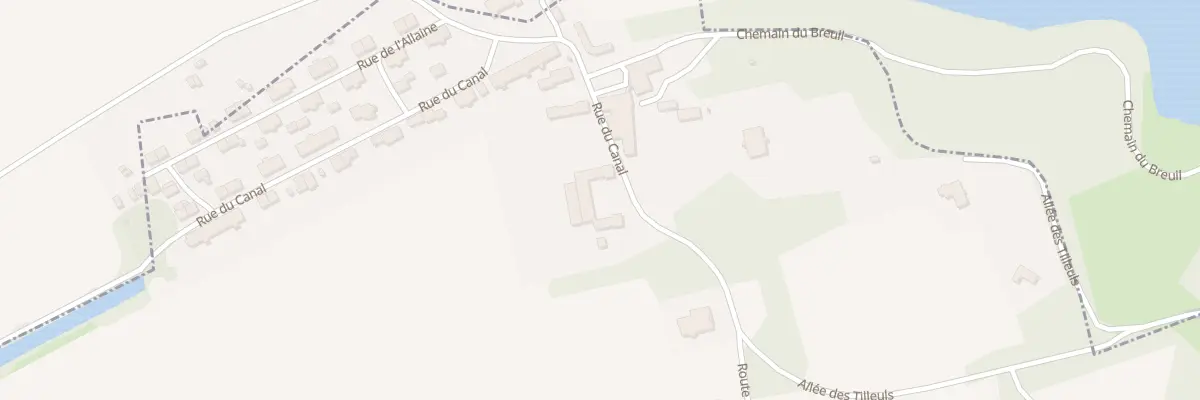 Plan du 3 Rue du Canal à Méziré