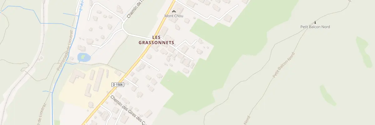 Plan du 120 Che des Grassonnets à Chamonix-Mont-Blanc