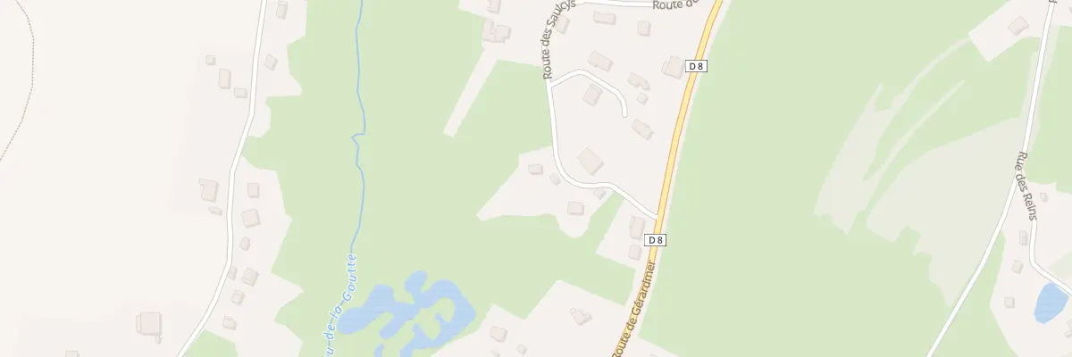 Plan du 3 Rte des Saulcys à Gerbépal