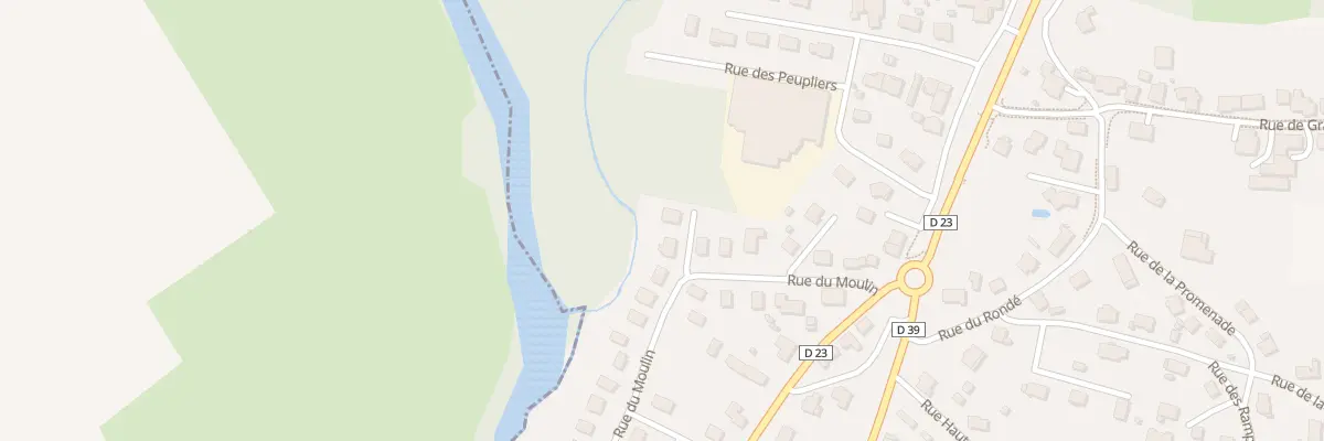 Plan du 14 Rue du Moulin à Méziré
