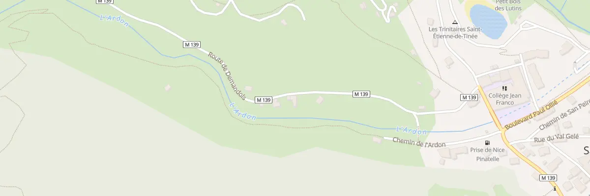 Plan du 5317 Ublan Bas à Saint-Étienne-de-Tinée