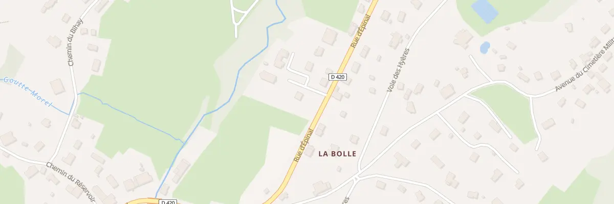 Plan du 108 Rue d’Epinal à Saint-Dié-des-Vosges