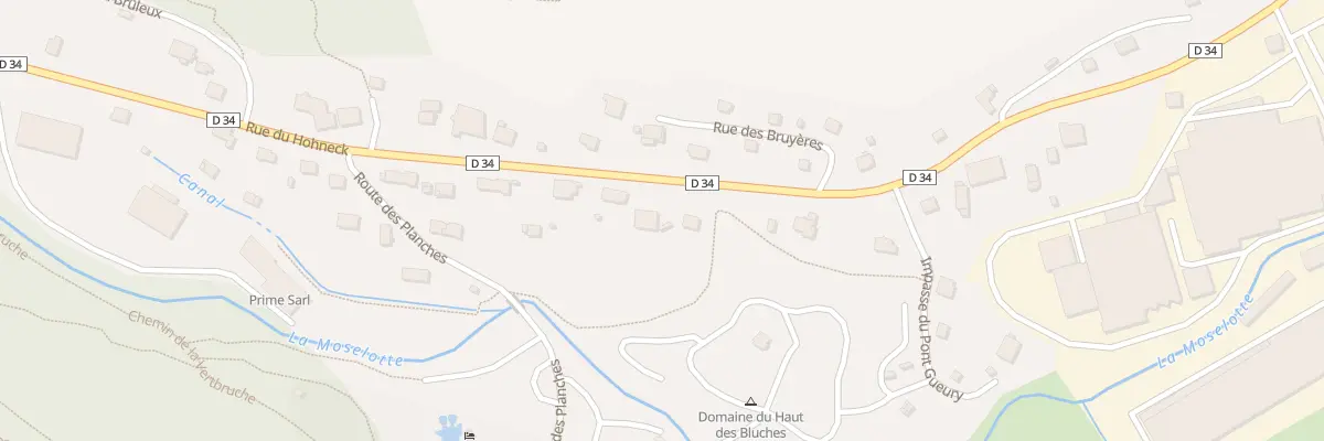Plan du 104B Rue du Hohneck à La Bresse