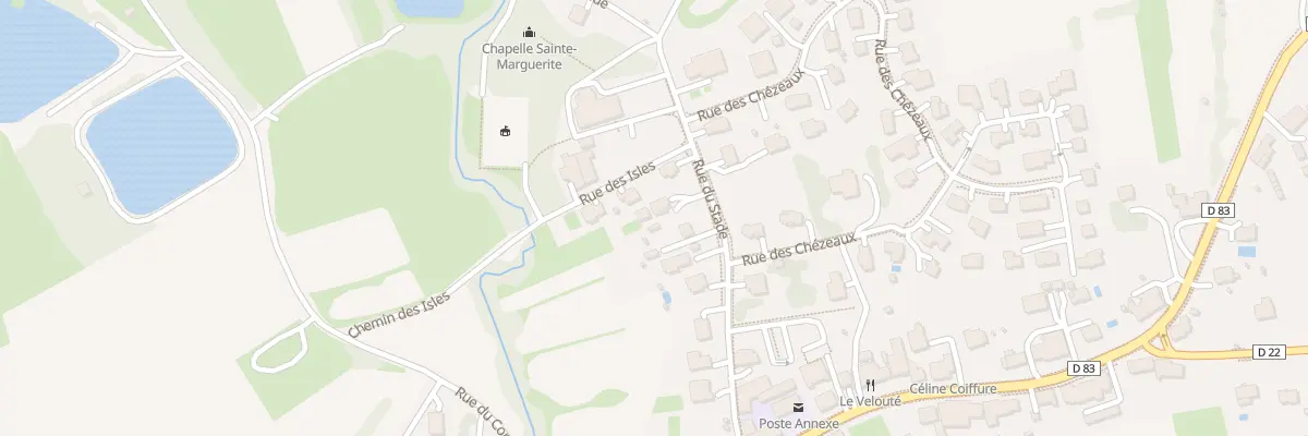 Plan du 13 Rue du Stade à Roppe