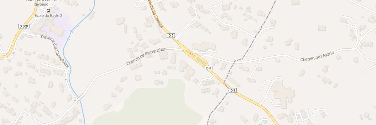 Plan du 624 Rte de Cannes à Auribeau-sur-Siagne