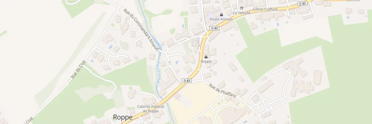 Plan du 27 Av du Général de Gaulle à Roppe