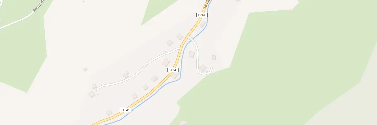 Plan du 2 Rte de Lispach à La Bresse